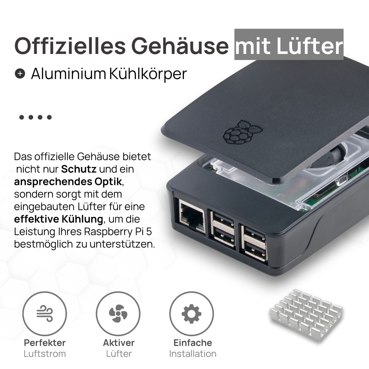 Raspberry Pi 5 Starter-Kit Black Edition