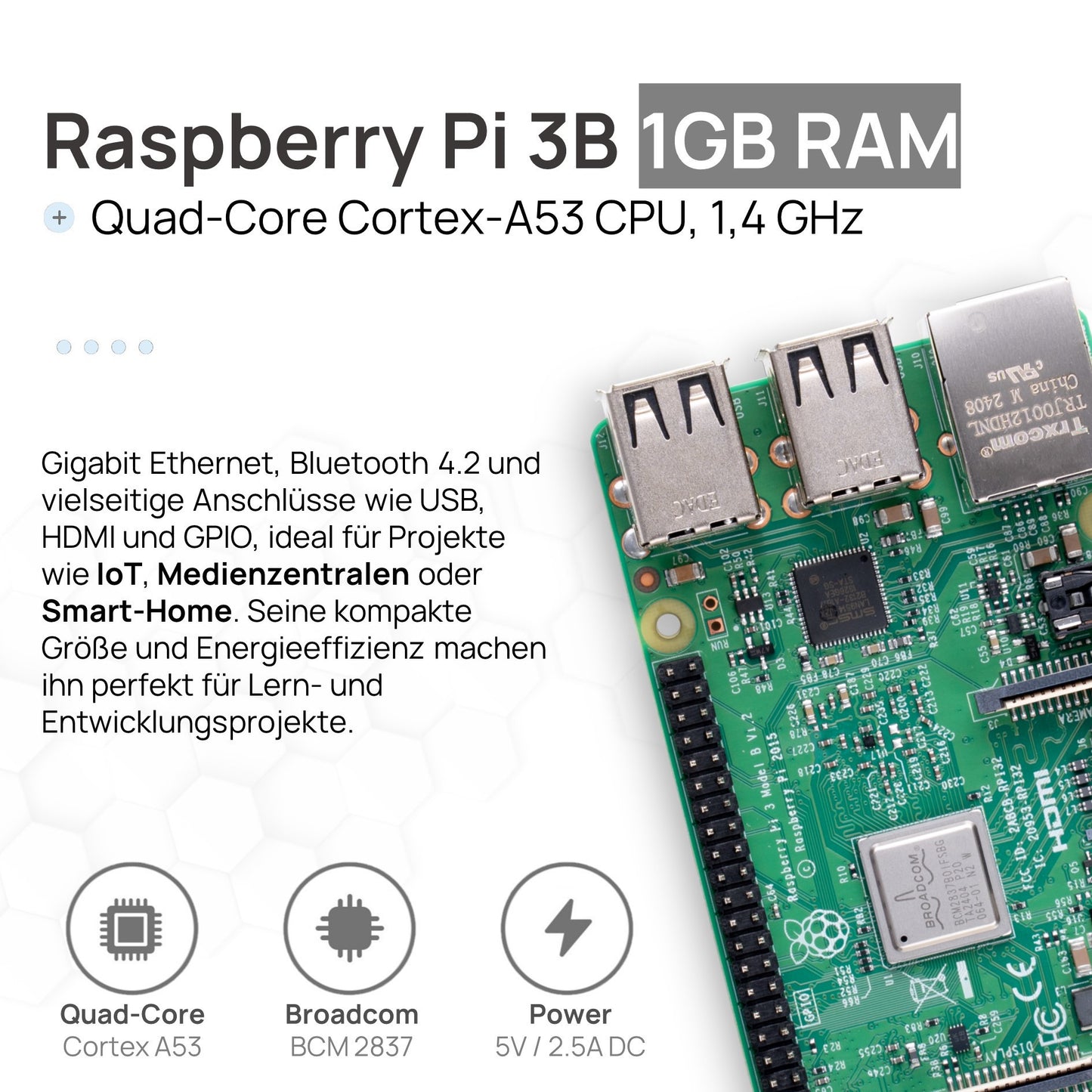 Raspberry Pi 3 B Starter-Set