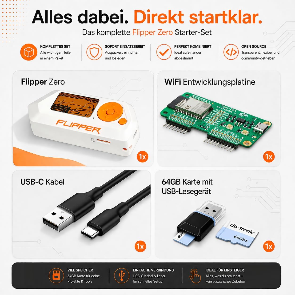 Flipper Zero Starter Wifi Set