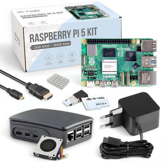 Raspberry Pi 5 Starter-Kit Black Edition