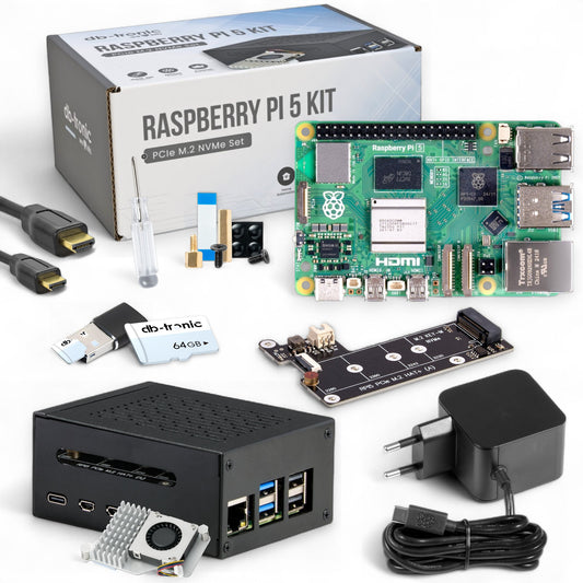 Raspberry Pi 5 PCIe M.2 NVMe Starter-Kit