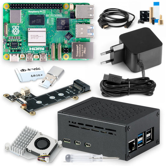 Raspberry Pi 5 PCIe M.2 NVMe Starter-Kit