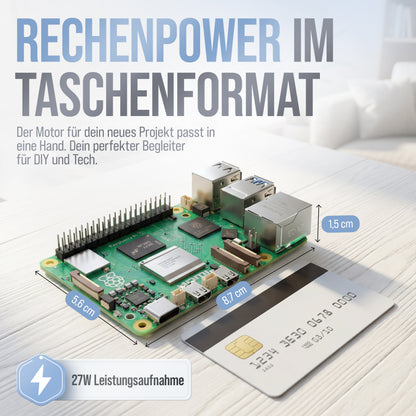 Raspberry Pi 5 Starter-Kit Weiß