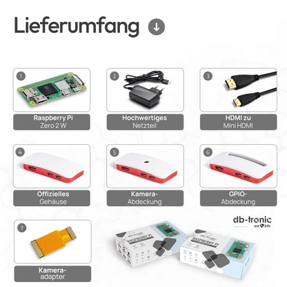 Raspberry Pi Zero 2 W Starter-Set