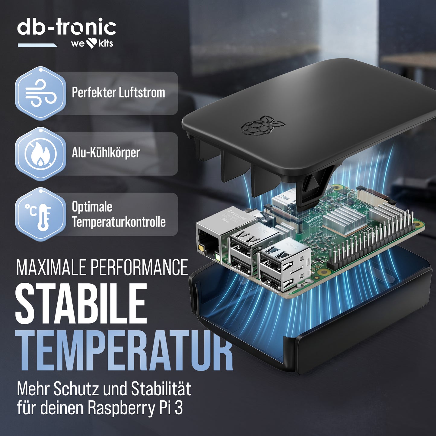 Raspberry Pi 3 B+ Starter-Set