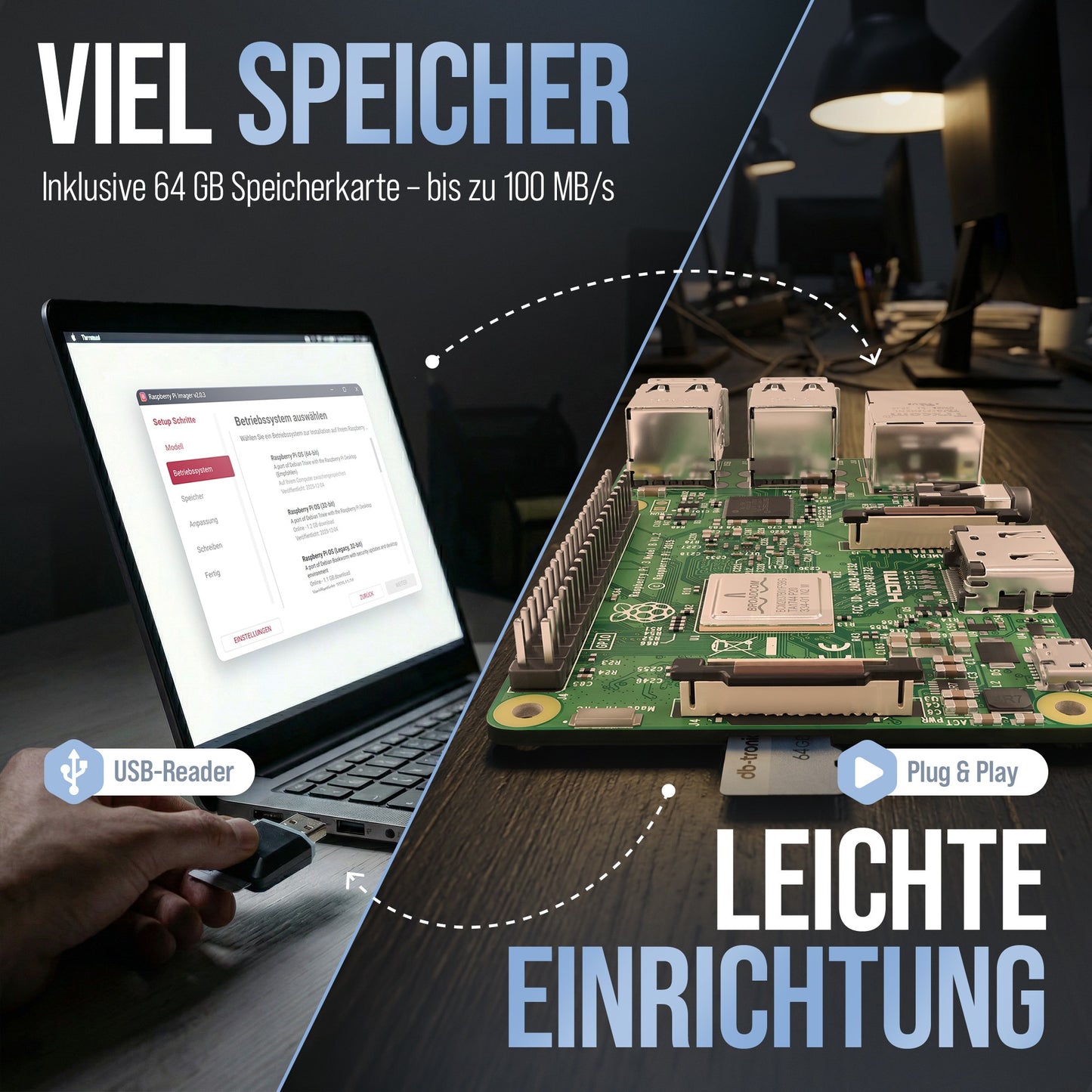 Raspberry Pi 3 B Starter-Set