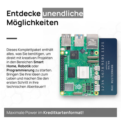 Raspberry Pi 5 Starter-Kit Weiß