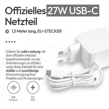 Raspberry Pi 5 Starter-Kit Weiß