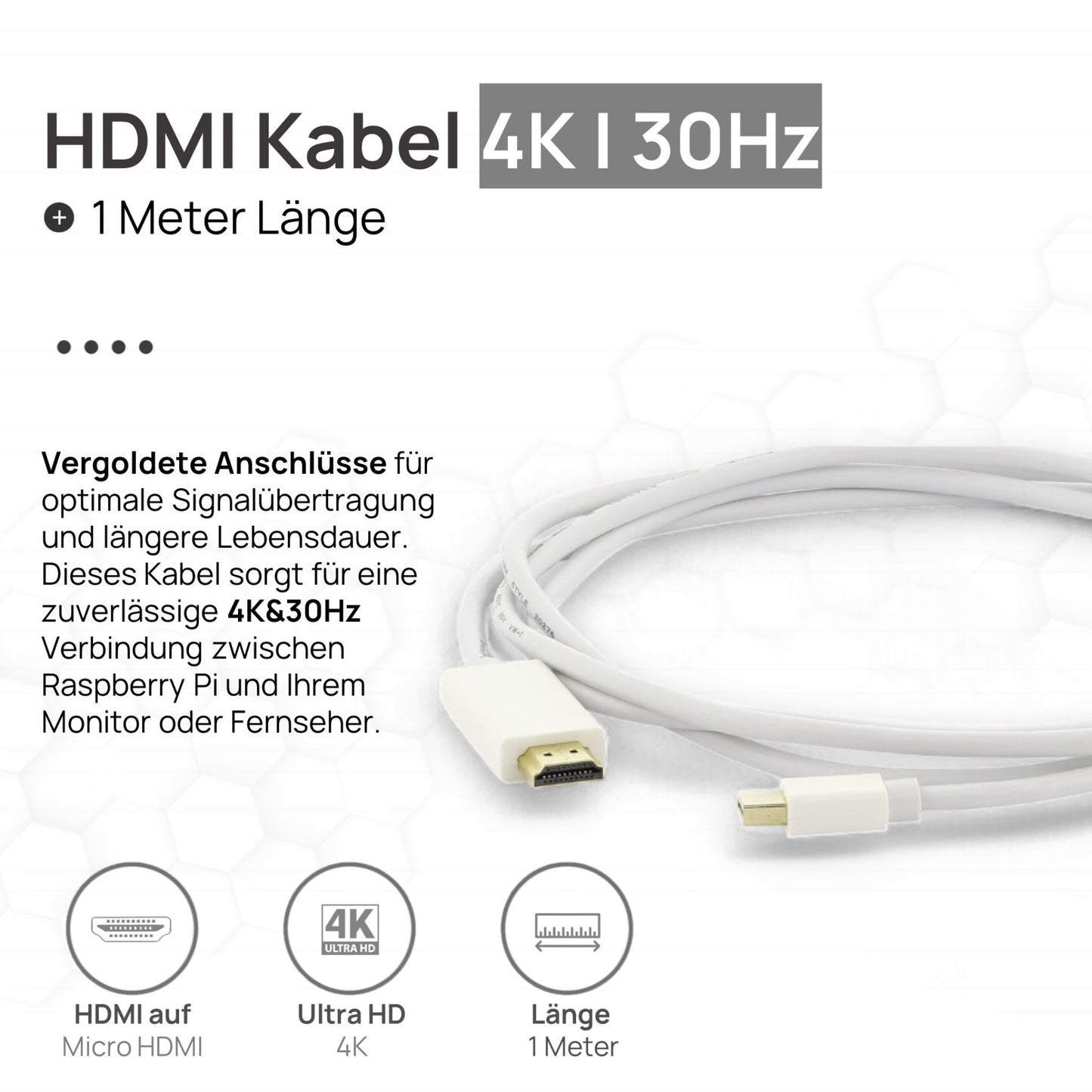 Raspberry Pi 5 Starter-Kit Weiß