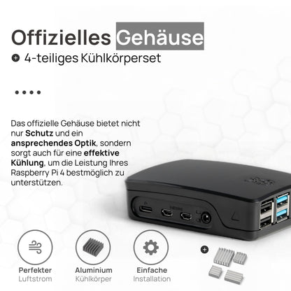 Raspberry Pi 4 Starter-Kit Black Edition
