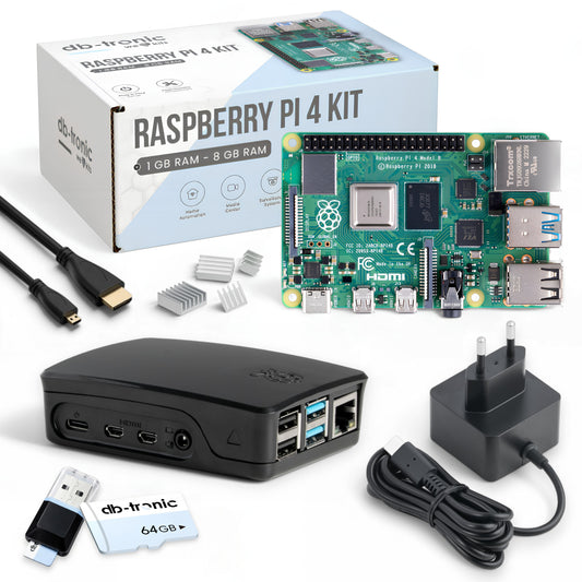 Raspberry Pi 4 Starter-Kit Black Edition
