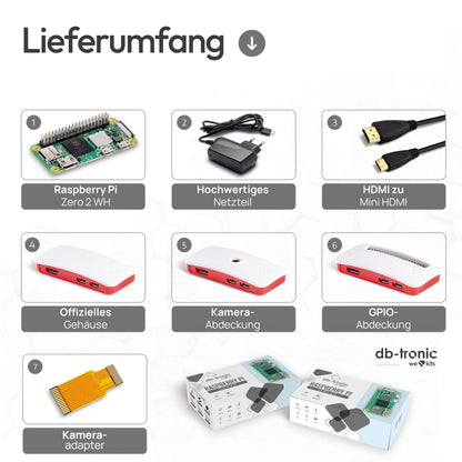 Raspberry Pi Zero 2 WH Starter-Set