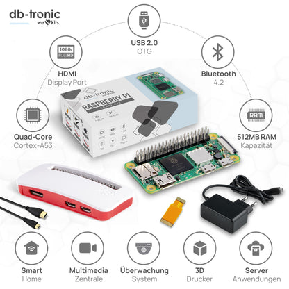 Raspberry Pi Zero 2 WH Starter-Set