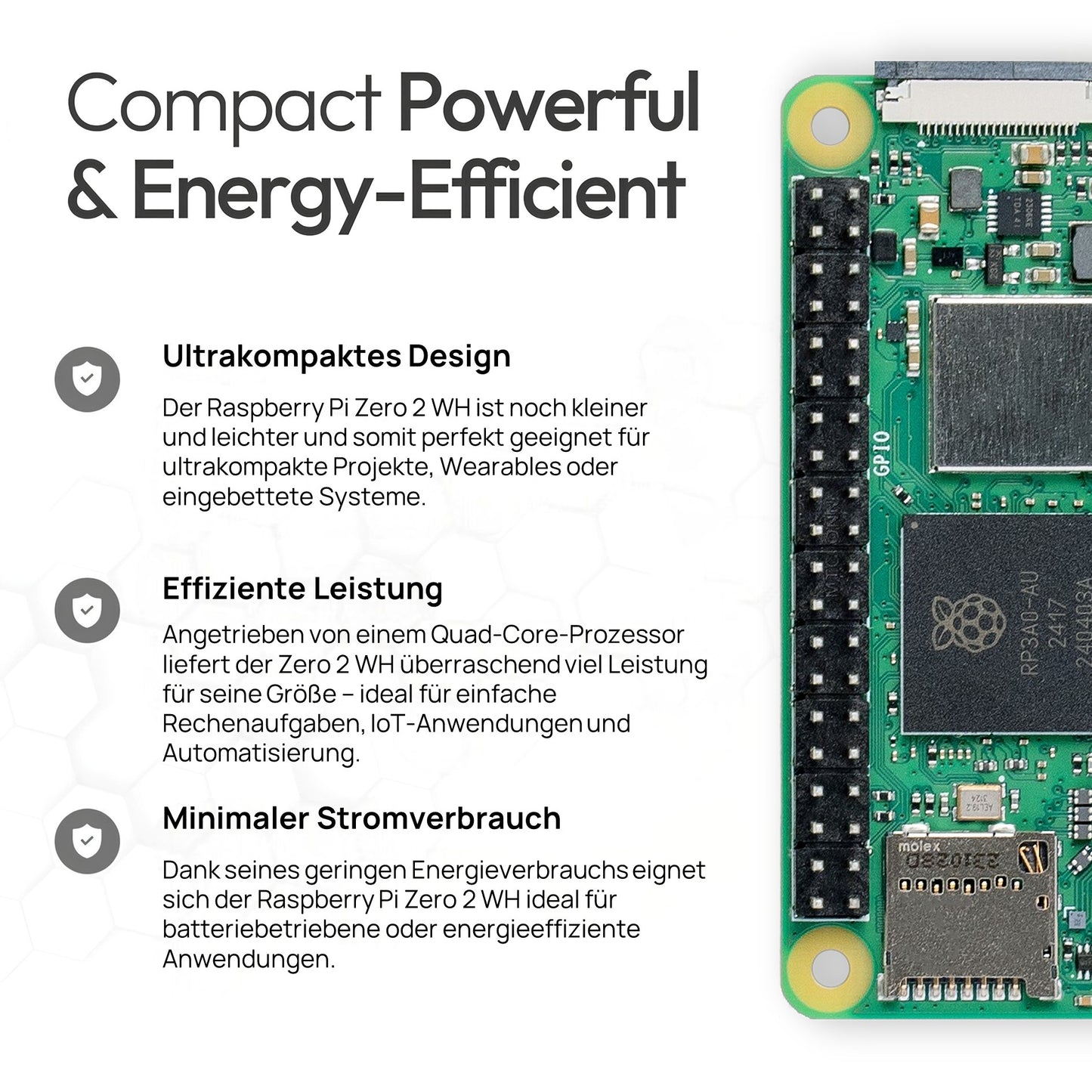 Raspberry Pi Zero 2 WH Starter-Set