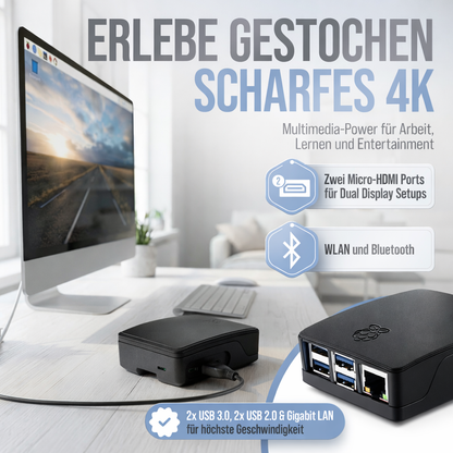 Raspberry Pi 5 Starter-Kit Black Edition