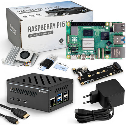 Raspberry Pi 5 PCIe M.2 NVMe Starter-Kit
