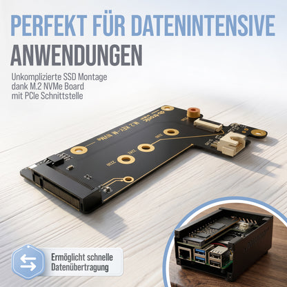 Raspberry Pi 5 PCIe M.2 NVMe Starter-Kit
