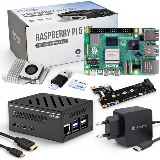 Raspberry Pi 5 PCIe M.2 NVMe Starter-Kit