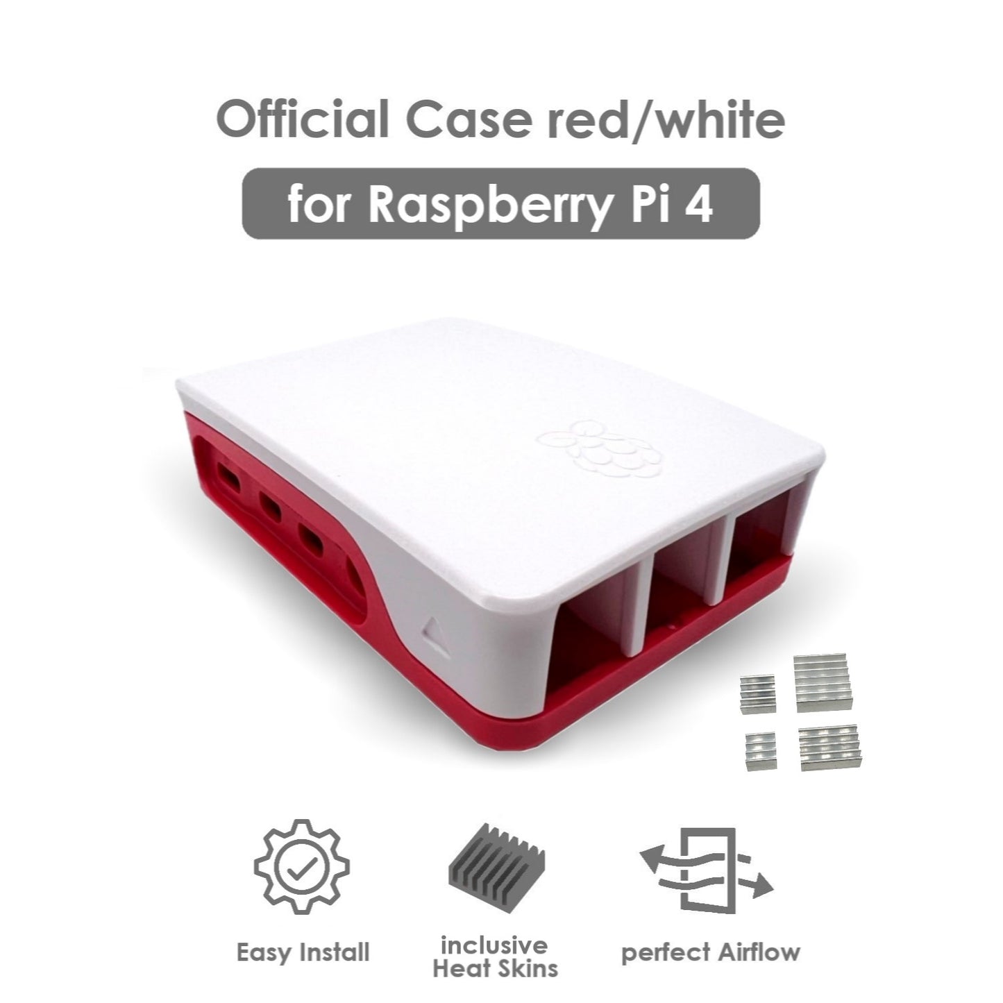 Raspberry Pi 4 Starter-Kit / Netzteil / Gehäuse / 32GB SD Karte / HDMI Kabel