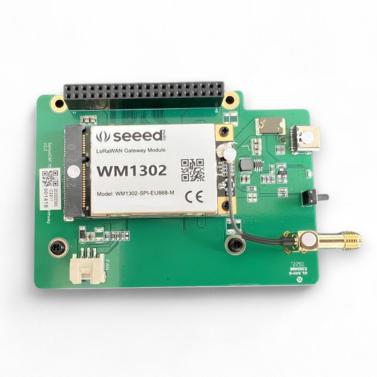 Seeed Studio WM1302 LoRaWAN Gateway Modul, EU868, SX1302 Chipsatz, Mini PCIe Format, -139 dBm Empfindlichkeit